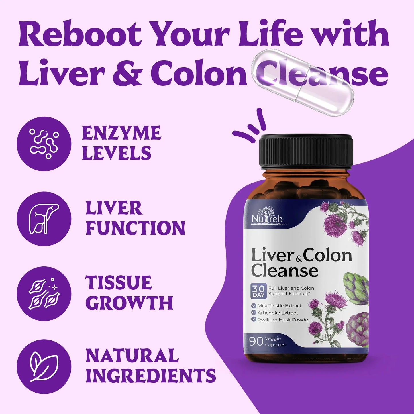 Nutreb Liver Cleanse & colon cleanse - Nutreb
